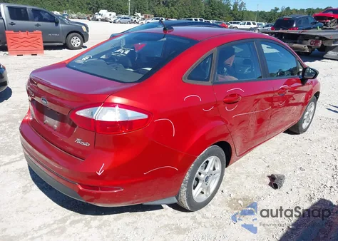 2018 Ford Fiesta Se из США, поврежденный, VIN 3FADP4BJ3JM145094